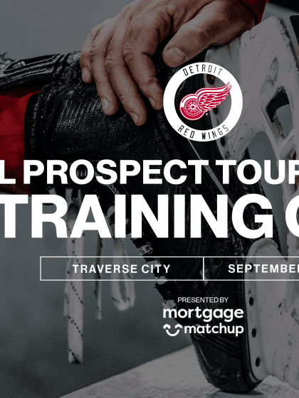 NHL prospect games and Red Wings training camp return to Traverse City in September