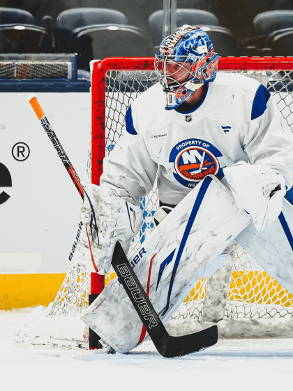 PHOTOS: Islanders Morning Skate in Columbus