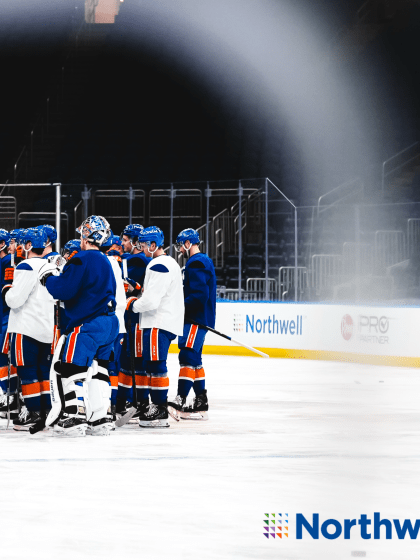 PHOTOS: Islanders Practice on Jan. 2 at UBS Arena