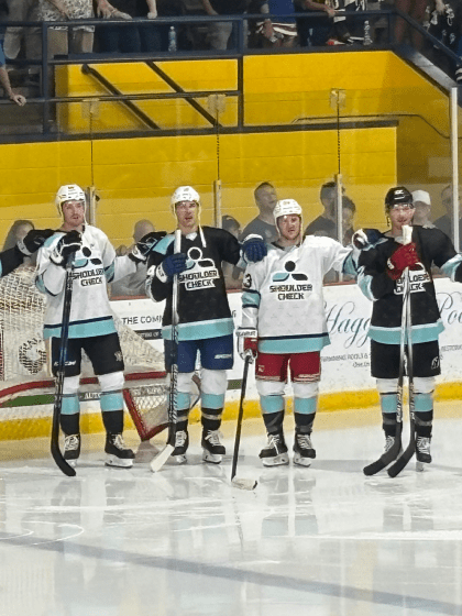 NHL community shows out for Shoulder Check Showcase