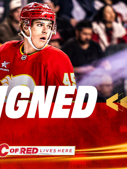 Flames Re-Sign Sam Morton