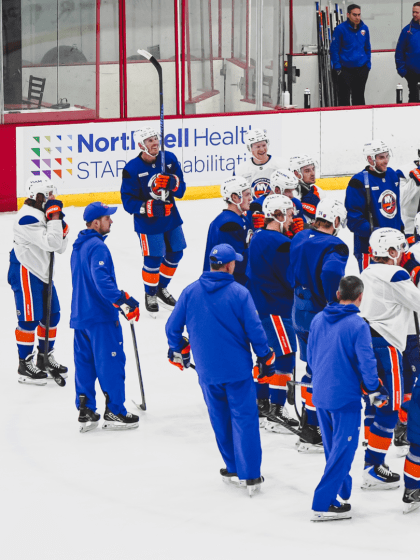 PHOTOS: Islanders Practice Mar. 12, 2026