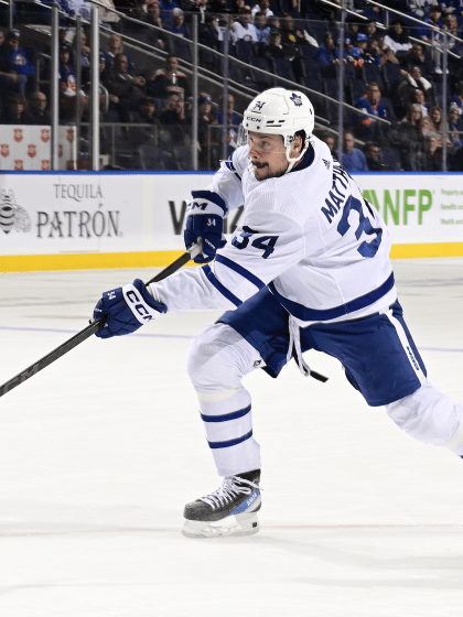 Auston Matthews' chase for 70 goals discussed on NHL At The Rink podcast