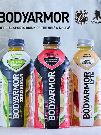 BodyArmor official sports drink of NHL, NHLPA