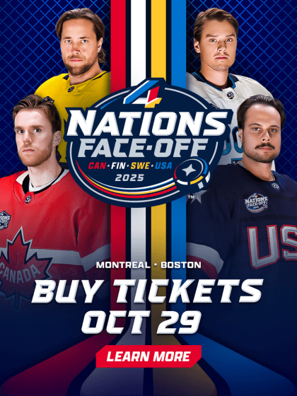 4 Nations Face-Off tickets go on sale October 29, 2024