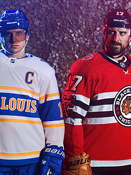 Winter Classic jerseys for Chicago Blackhawks, St. Louis Blues revealed