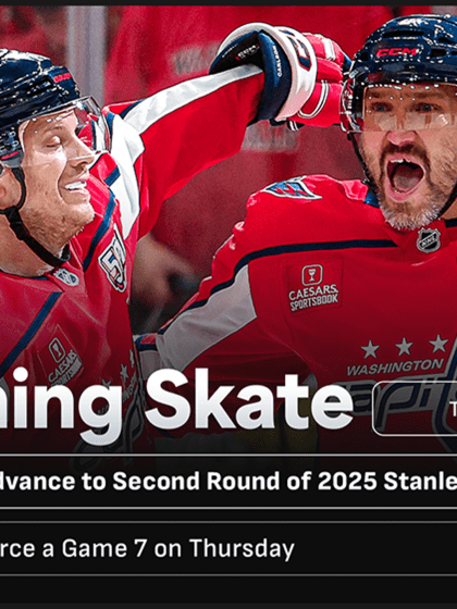 Morning Skate: Capitals, Panthers advance to 2nd round