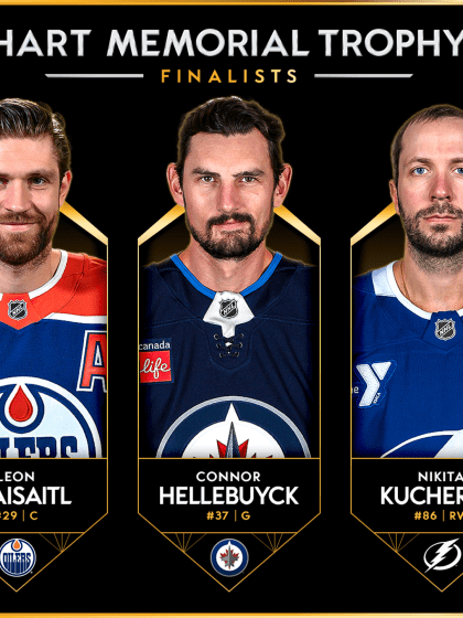 Hart Trophy finalists for Most Valuable Player for 2024-25 announced by NHL
