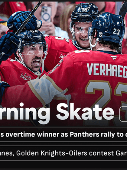 Morning Skate: Marchand lifts Panthers with OT goal