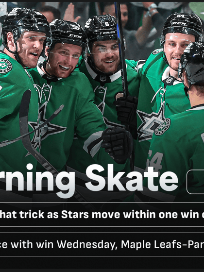 Morning Skate: Granlund's hat trick lifts Stars