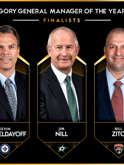 Cheveldayoff, Nill, Zito finalists for 2025 GM of Year Award