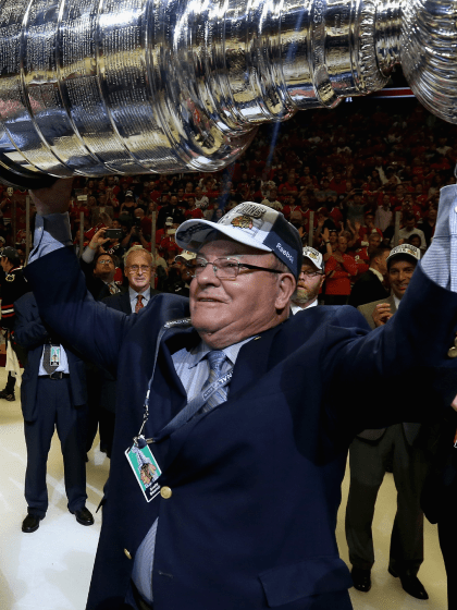 Scotty Bowman back at Stanley Cup Final for Game 1