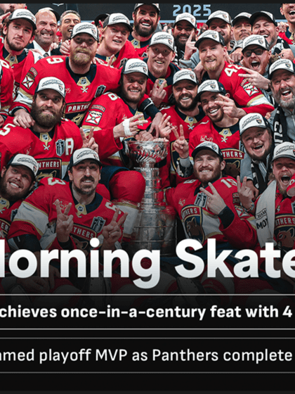 Morning Skate: Reinhart, Panthers repeat as Cup champs