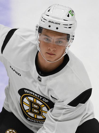 James Hagens eager to challenge for roster spot with Boston