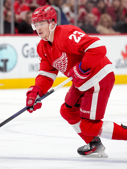 Detroit Red Wings fantasy projections for 2025-26 season 32 in 32