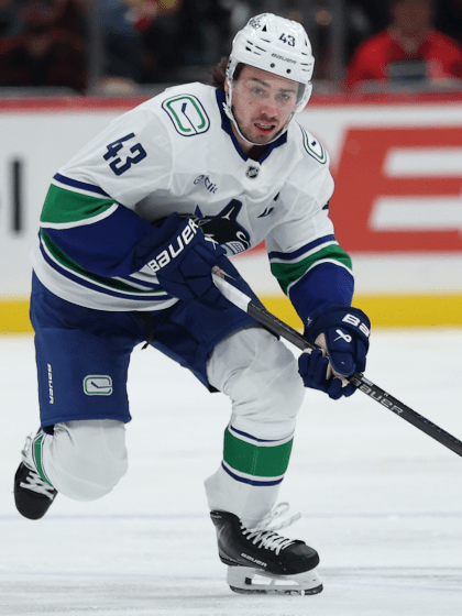 NHL EDGE stats: Quinn Hughes vs. Lane Hutson 