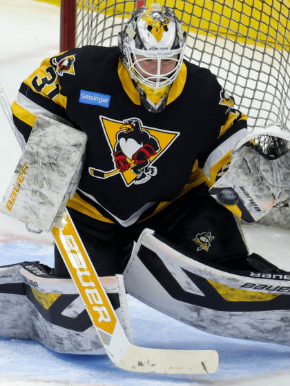 Filip Larsson back in Sweden as Pittsburgh's 3rd goalie