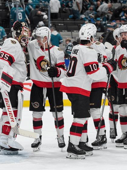 Ottawa Senators San Jose Sharks game recap November 22 2025