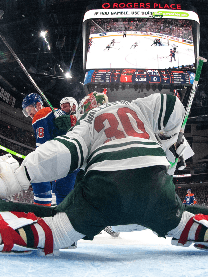 Jesper Wallstedt playing his best hockey as Minnesota's rookie goalie