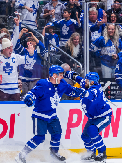 Maple Leafs enter holiday break with a welcome boost