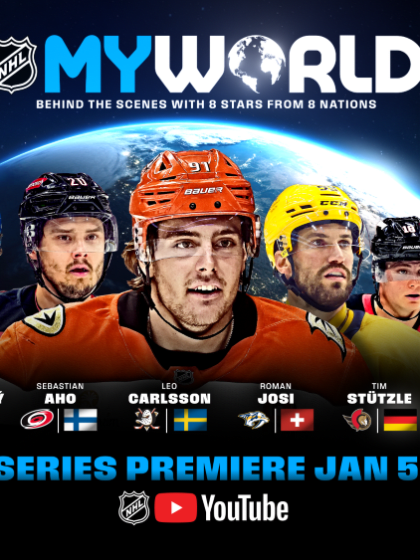 Epizódy 'NHL My World' sú dostupné na YouTube