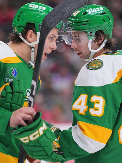 Quinn Hughes, Brock Faber look to carry Wild chemistry into Milano Cortina