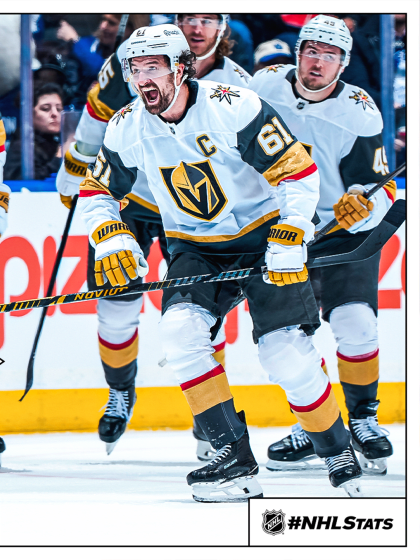 Morning Skate: Stone's Vegas point streak reaches 14 games