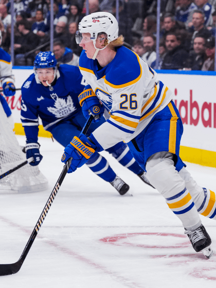 Buffalo Sabres Rasmus Dahlin learning to 'keep going' through challenging year