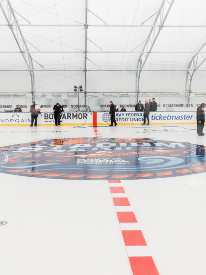 NHL, weather has 2026 Stadium Series rink build covered