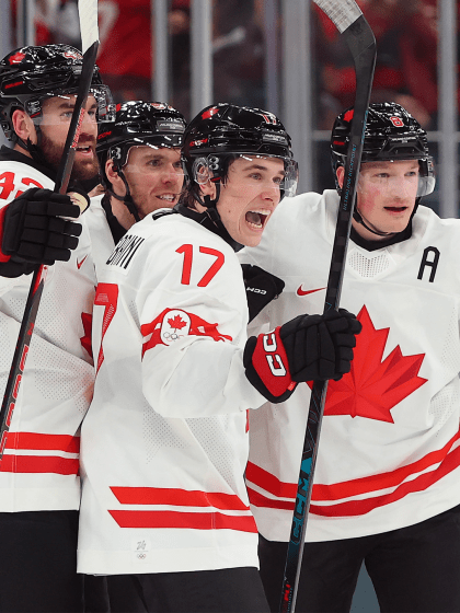 Connor McDavid, Macklin Celebrini star for Canada in Olympic debuts