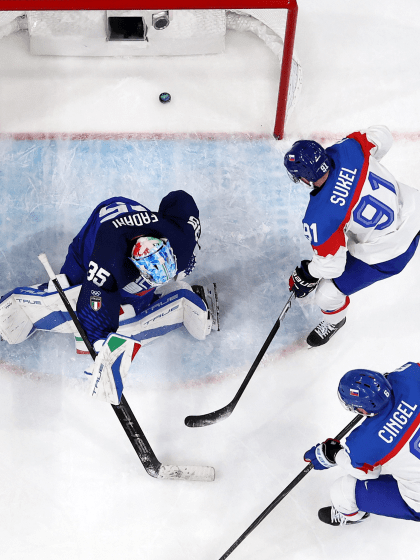Italy Slovakia 2026 Olympics game recap February 13