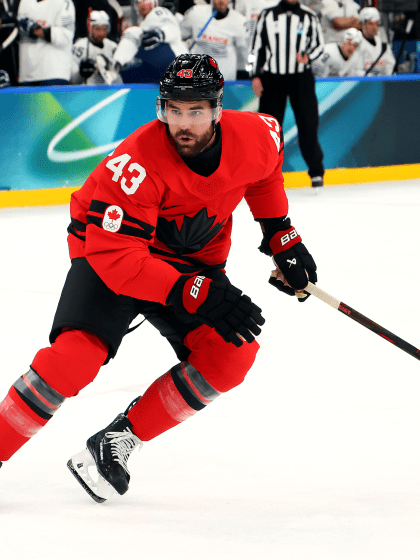 Tom Wilson 'outstanding' on, off ice for Canada in Milano Cortina