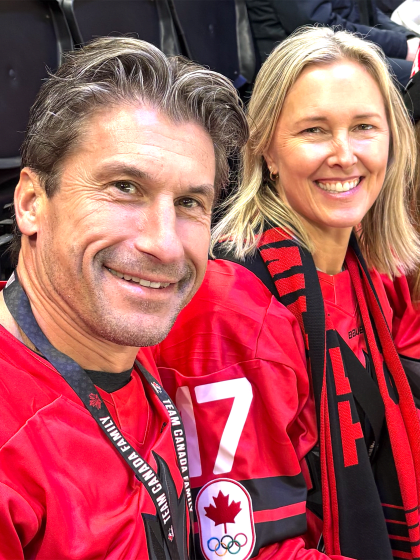 Macklin Celebrini thriving at 1st Olympics with family by side