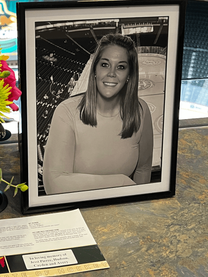 Jessi Pierce honored with press box memorial at Minnesota game