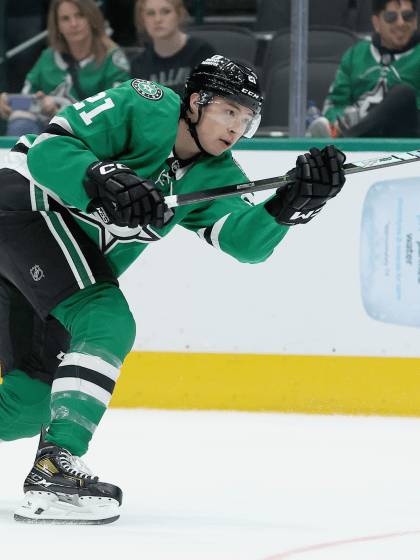 Jason Robertson using numbersfilm to lead Dallas