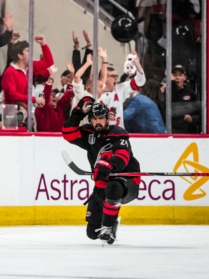 Carolina Hurricanes Seth Jarvis lives dream with overtime goal in Game 2
