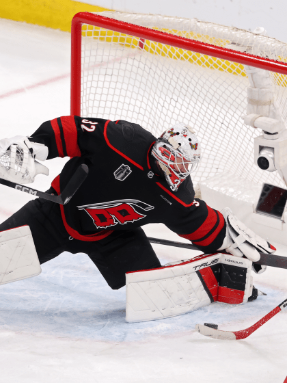 Brandon Bussi living dream for Carolina Hurricanes in Stanley Cup Final