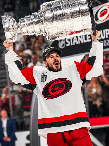 Feisty Logan Stankoven vital toward Hurricanes winning Stanley Cup