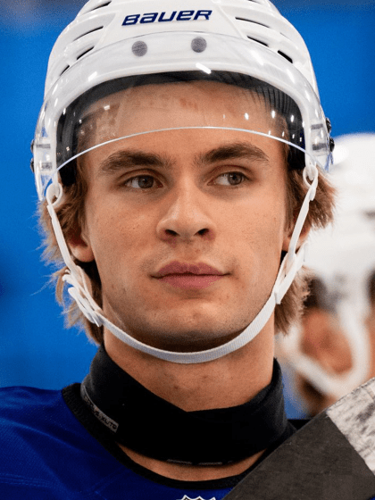 Top pick Gavin McKenna takes ice with Toronto Maple Leafs at development camp