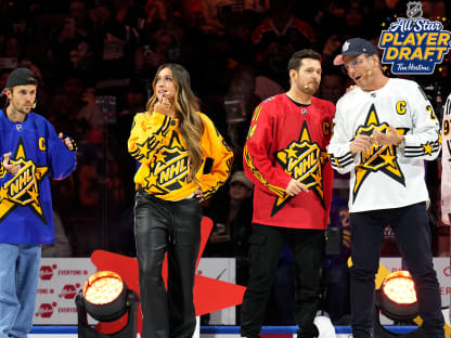 NHL All Star Game celebrity captains live dream at player draft