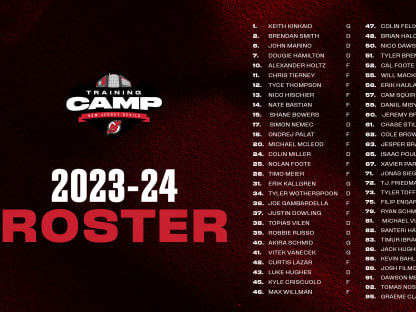 COMETS ANNOUNCE TRAINING CAMP ROSTER FOR 2023-2024 SEASON