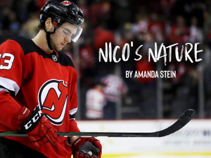 Devils' Nico Hischier Remains Focused on Improving as Leader