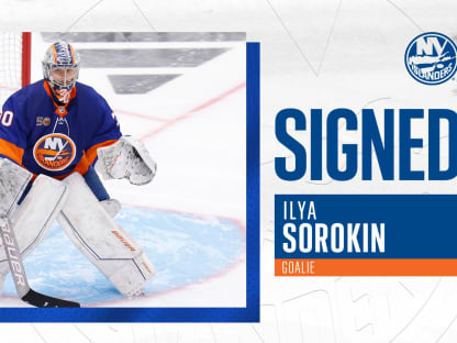 Islanders, Ilya Sorokin agree to eight-year contract extension - ESPN