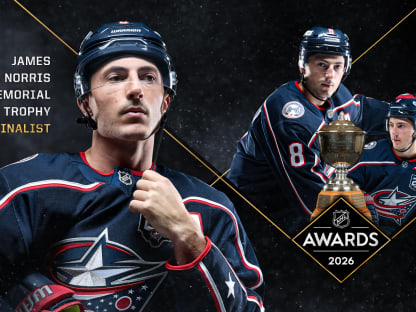 Zach Werenski named finalist for James Norris Memorial Trophy for