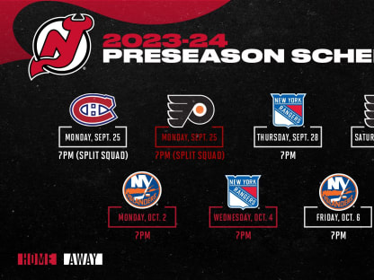 New jersey devils clearance home schedule