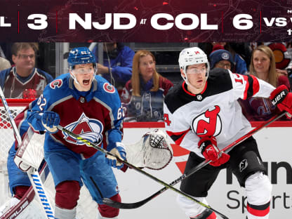 Devils Lose in Colorado to Finish Road Trip | GAME STORY