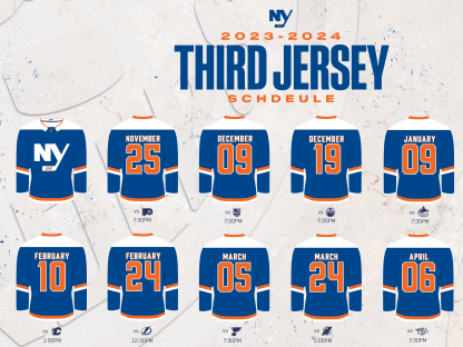 Islanders Third Jersey  A nod to the past. Ready for the future