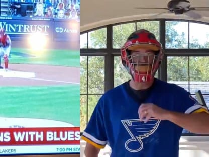 Wainwright re-signs with Blues?' Cards pitcher has fun with fans