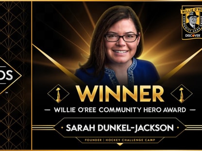 Dunkel-Jackson wins Willie O'Ree Community Hero Award in U.S.