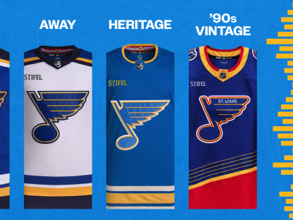 The First Blues Jersey Is Found - St. Louis Game Time